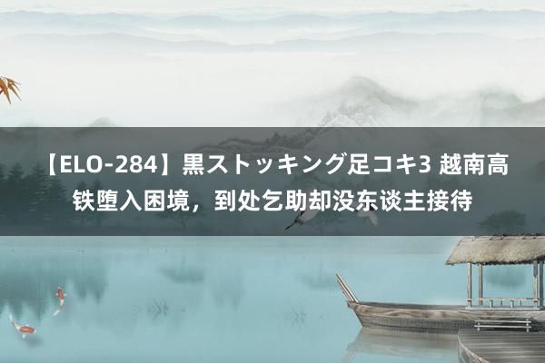 【ELO-284】黒ストッキング足コキ3 越南高铁堕入困境，到处乞助却没东谈主接待